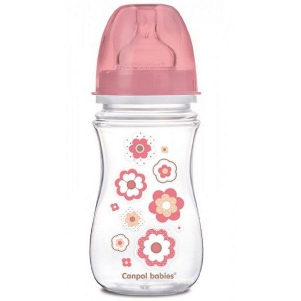 Canpol Easy Start Newborn Baby - Антиколик шише с широко гърло 240 мл.