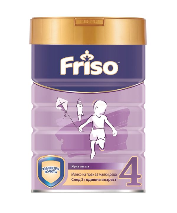 Frisolac 4 - Адаптирано мляко над 3 години, 400 гр.