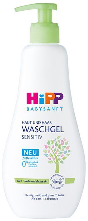 Hipp Babysanft душ-гел за коса и тяло , 400 мл.