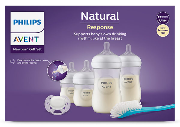 Подаръчен комплект за новородено Philips Avent Natural Response SCD838/11