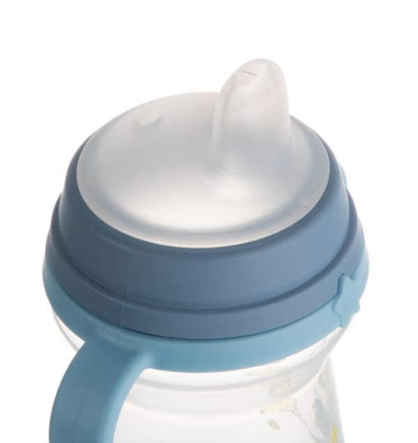 Чаша със силиконов накрайник 6+ месеца - Canpol babies, 250 мл.