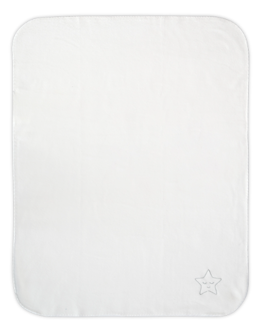 Одеяло "Полар" Lorelli - 75/100 см. бяло