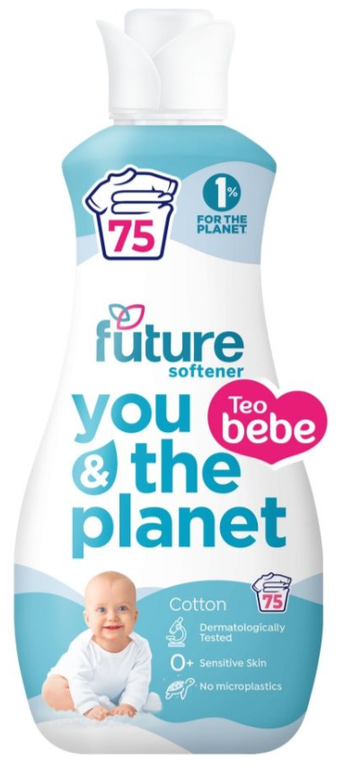Омекотител с екстракт от памук Тео Bebe Future Cotton - 1.5 л.
