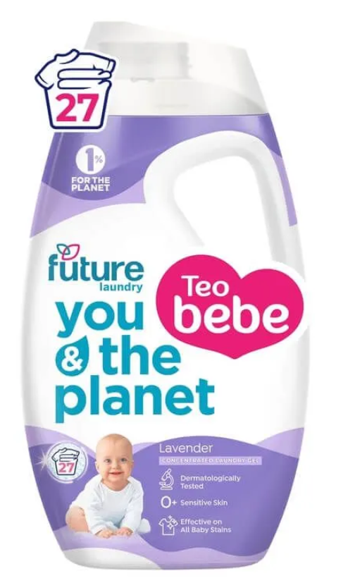 Течен перилен препарат с лавандула Teo Bebe Future Lavender, 1.08 л.