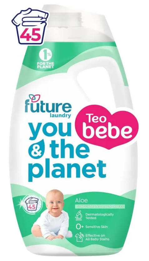 Течен перилен препарат с алое Teo Bebe Future Aloe, 1,8 л.