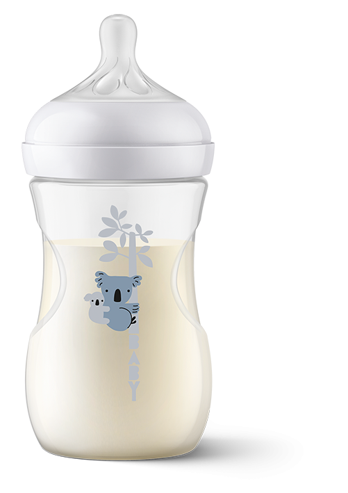Бебешка бутилка Philips Avent Natural Response 260 мл. с биберон Flow 3, 1+ месеца SCY903/67