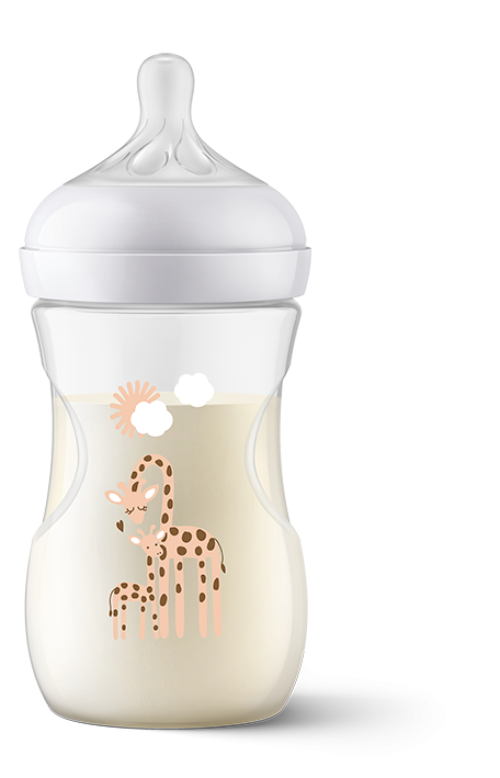 Бебешка бутилка Philips Avent Natural Response 260 мл. с биберон Flow 3, 1+ месеца SCY903/66