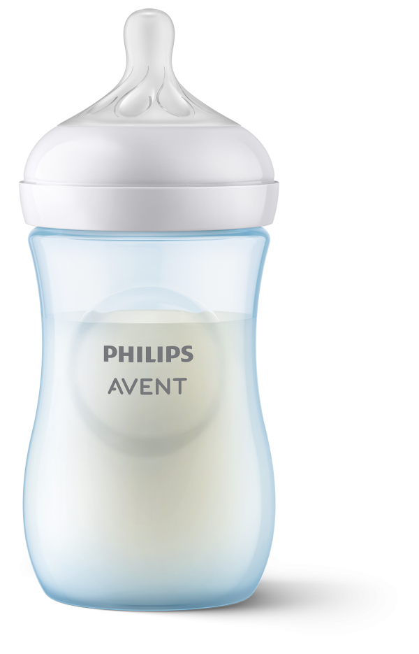 Бебешка бутилка Philips Avent Natural Response 260 мл. с биберон Flow 3, 1+ месеца SCY903/21