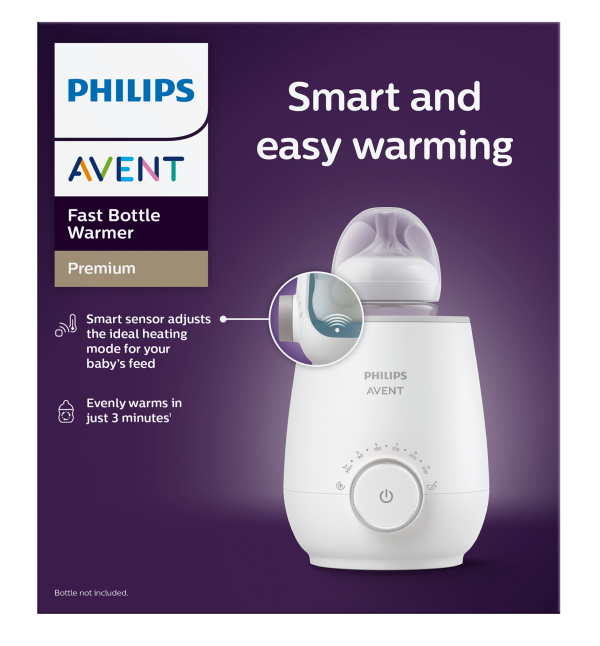Philips Avent Premium Бърз нагревател за бебешки бутилки SCF358/00
