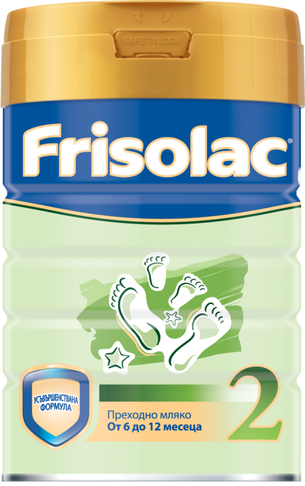 Frisolac 2 - Преходно мляко от 6 до 12 месеца, 400 гр.