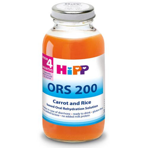 HiPP ORS 200 – Диетична напитка на базата на моркови и ориз - 4+ месеца, 200 мл.