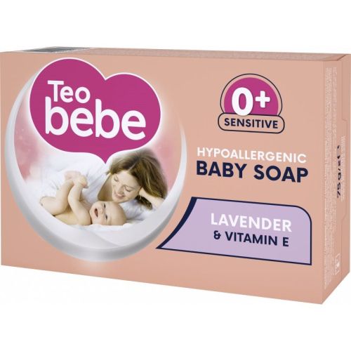Бебешки крем-сапун с екстракт от лавандула ТЕО БЕБЕ 0+ месеца - 75 гр.