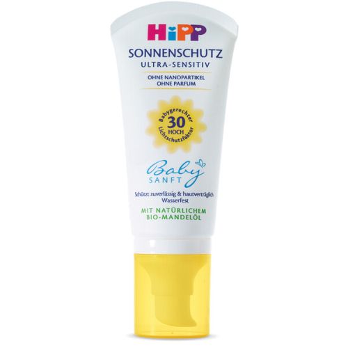 HiPP Babysanft Слънцезащитен крем, SPF30, 50 мл.