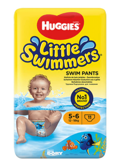 Бебешки пелени бански Little Swimmers Huggies,  12-18 кг.,  11 бр.