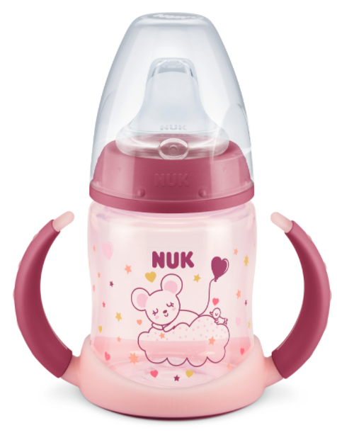 NUK First Choice - Преходна чаша за сок 150 мл. със силиконов накрайник 6-18 месеца, размер М 