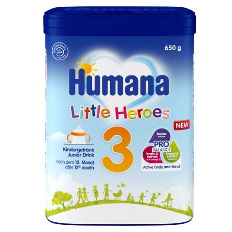 Humana 3 Junior - Преходно мляко 10+ месеца - 650 гр.