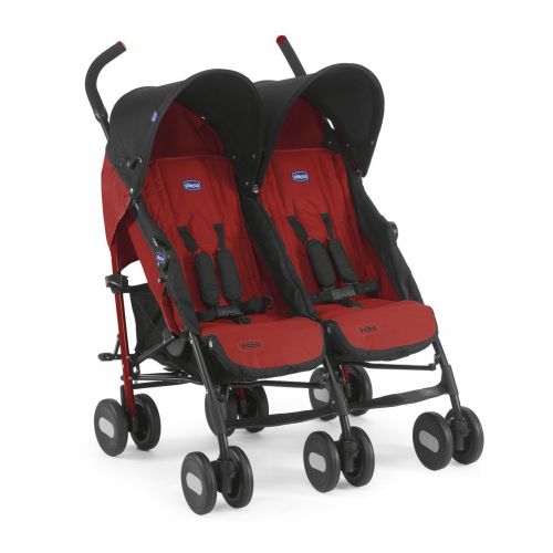 Детска количка за близнаци Chicco ECHO - Garnet, Coal