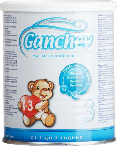 Ганчев 3 – Преходно мляко за деца между 1 и 3 години, 400 гр.