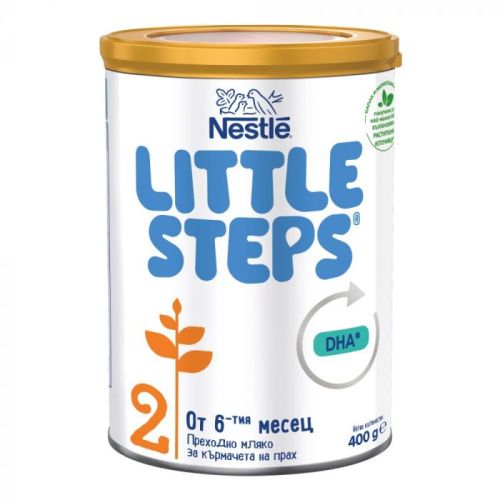 Nestle Little Steps 2 - Преходно мляко след 6-ия месец, 400 гр.