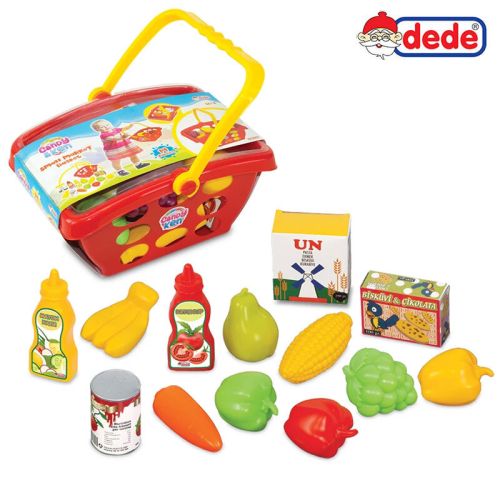 Детска кошница за пазаруване с аксесоари - Dede 