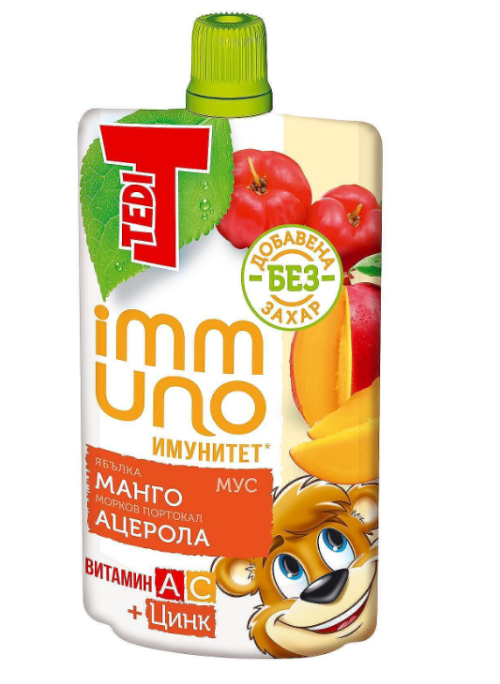 TEDI IMMUNO МУС - манго и ацерола, 100 гр.