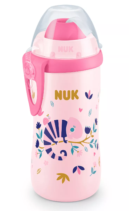 NUK Flexi Cup със сламка, 12+ месеца