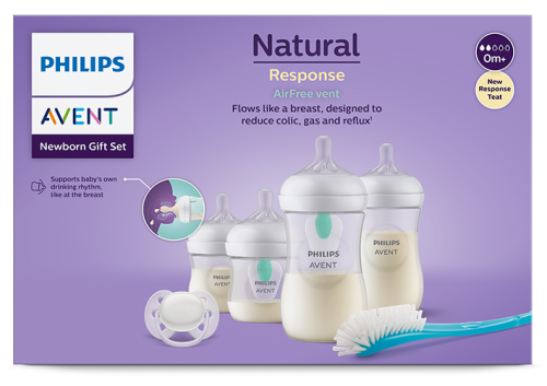 Подаръчен комплект за новородено Philips Avent Natural Response SCD657