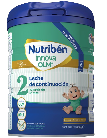 Nutribén Innova OLM 2 Преходно мляко от 0 до 6 месеца, 800 гр.