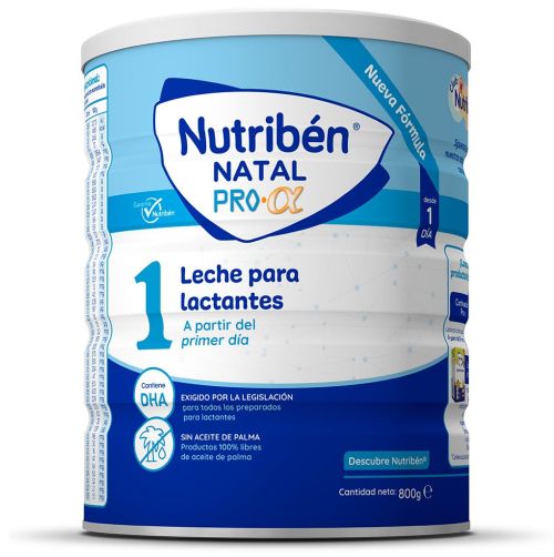 Nutribén NATAL PRO - ɑ мляко за кърмачета от момента на раждането до 6 месеца, 800 гр.
