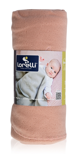 Одеяло "Полар" Lorelli - 75/100 см. розово