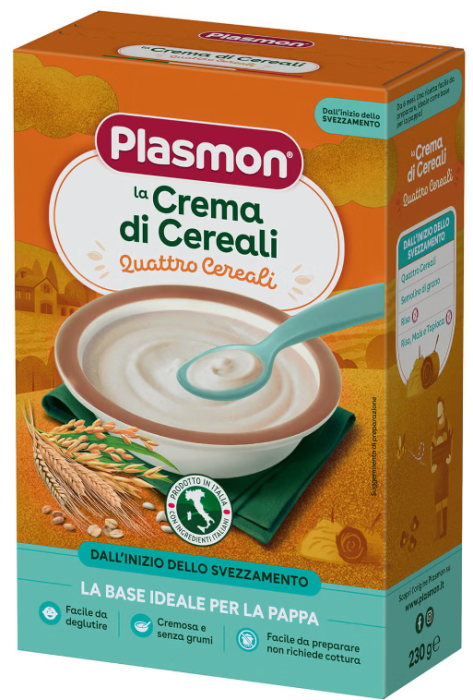 Безмлечна оризова каша Plasmon - 4+ месеца, 230 гр.