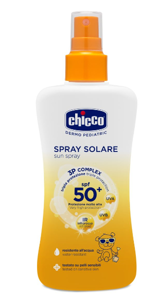 Слънцезащитен спрей Chicco SPF 50+ 150 мл.