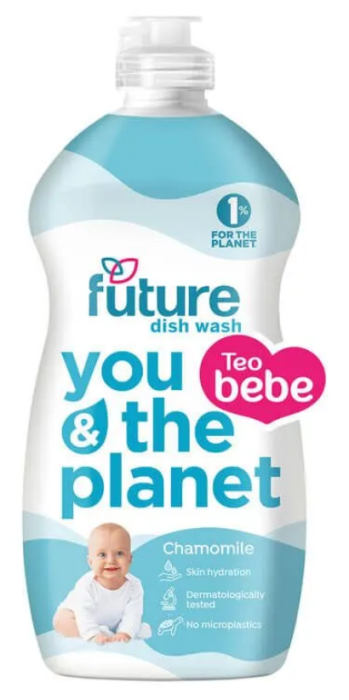 Препарат за бебешки съдове с лайка Tео Bebe Future Chamomile, 400 мл.